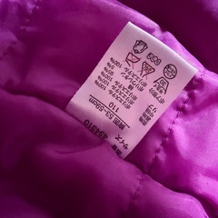 スノージャンバー②（女の子）110cmの画像