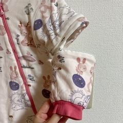 ベビーカバーオール　寝袋　70サイズの画像