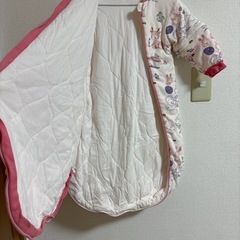 ベビーカバーオール　寝袋　70サイズの画像