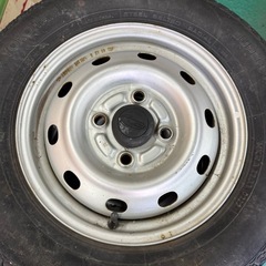スバル純正　S510Jサンバートラック　タイヤホイールセット
の画像