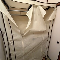 ハンガーラック　カバー付き　【2台まとめて購入大歓迎】の画像