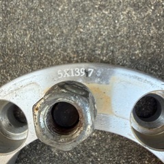 139.7 5穴　ワイトレ　30ミリ！　ジムニー等の画像