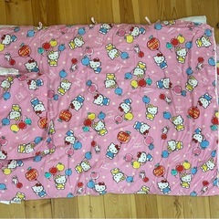 お昼寝布団セット　保育園　枕付きの画像