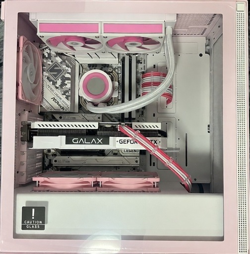 【売却済み】ピンク　ゲーミングPC コスパ性能最強で可愛い！ Ryzen7 7800x3d
