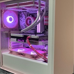ピンク　ゲーミングPC コスパ性能最強で可愛い！ Ryzen7 7800x3dの画像
