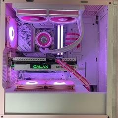 ピンク　ゲーミングPC コスパ性能最強で可愛い！ Ryzen7 7800x3dの画像