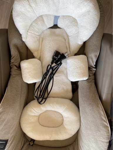 【最終値引き】【短期使用】Combi ネムリラ AUTO SWING BEDi エッグショック