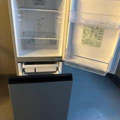 【2022年製】AQUA 126L 2ドア冷蔵庫 AQR-J13M(S) の画像