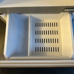 【2022年製】AQUA 126L 2ドア冷蔵庫 AQR-J13M(S) の画像