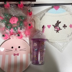 未使用品 swimmer   スイーマー　かわいい インテリア　アクセサリー掛け　ピンク女子　グッズ多数の画像