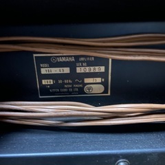 ヤマハ　yba-45 ベースアンプ　ジャンクの画像