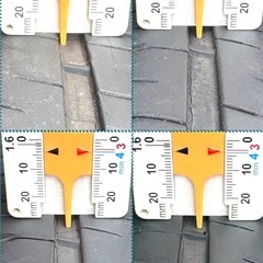 ⑪155/65R14中古タイヤ4本の画像