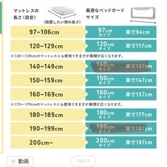 ベッドガードの画像