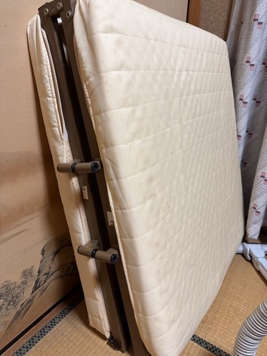 ⭐︎介護用折りたたみベッド 手すり付き