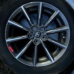 86 純正タイヤ　　4本セットの画像