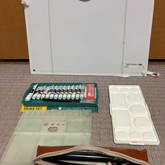 🎨ターナーアクリルガッシュ🖼️アルトリコーダー🪈プラスチック画板の画像