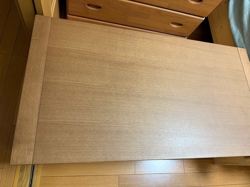 受取者決定 カリモク家具 センターテーブル「T15380」幅105cm オーク材 