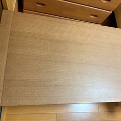 カリモク家具 センターテーブル「T15380」幅105cm オーク材 の画像