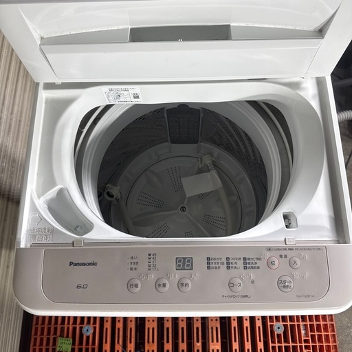 【2021年製・高年式】Panasonic 6.0kg NA-F60B14 状態良好 Panasonic 6.0kg NA-F60B14 状態良好