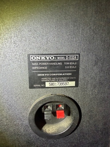 ONKYOスピーカー5点セット