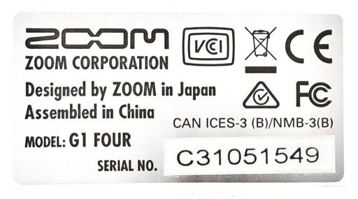 ZOOM G1 FOUR
