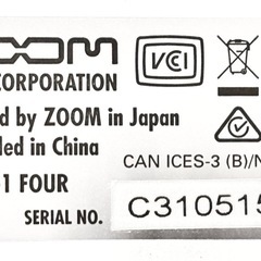 ZOOM G1 FOURの画像