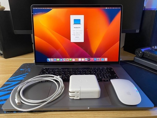 Macbook pro 2019 16インチi9 16Gb 1Tb