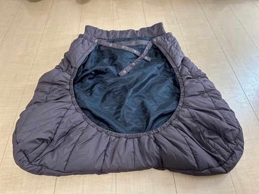 THE NORTH FACE ベビーシェルブランケット ブラウン 防寒ケープ