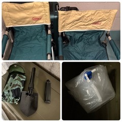 Coleman、LOGOS等　キャンプグッズ11点セット　の画像