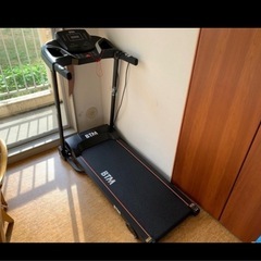 【美品】BTM 電動ルームランナー MAX16km/h 折りたたみ式の画像