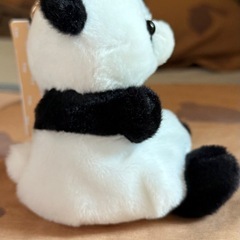 ふわふわ香り付きパンダぬいぐるみ ，バッグにも付けられるの画像