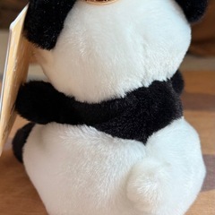 ふわふわ香り付きパンダぬいぐるみ ，バッグにも付けられるの画像