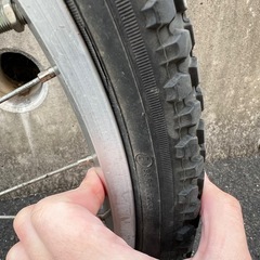 【値段交渉可】 Panasonic製 子供用シティバイク 300サイズ 24インチの画像