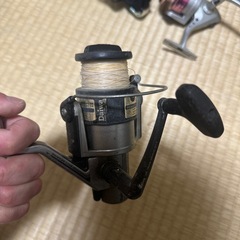 魚釣り　　リールの画像