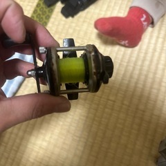 魚釣りリールの画像