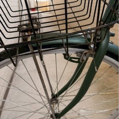 SAIMOTOモーリスカジュアルD マットグリーン 27型 外装6段変速
の画像