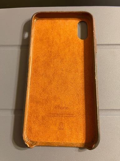 iPhone X 64GB美品傷なし！本革ケース付