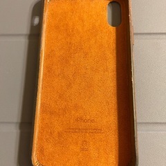 iPhone X 64GB美品傷なし！本革ケース付の画像