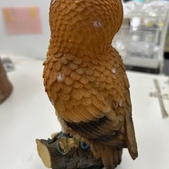【ドリーム池田店♪ジモティ割対象】 フクロウ置物/45945の画像