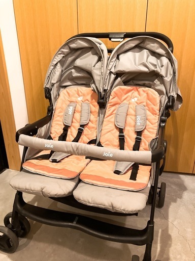二人乗りベビーカー カトージ Joie ベビーカー エアツイン インナークッション付き