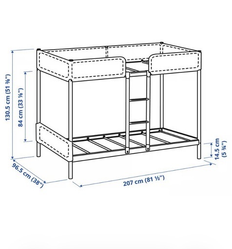 IKEA　2段ベッド