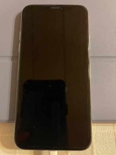 iPhone X 64GB美品傷なし！本革ケース付