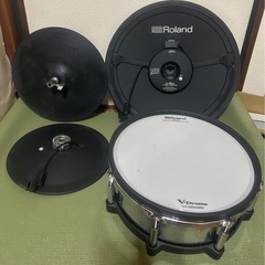 【大阪平野区 引取限定】Roland TD-27KV2 デジタル 上位仕様 電子ドラムセット一式   即演奏可能 の画像