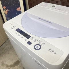 💥激安💥2017年製　5.5KG SHARP洗濯機　ES-GE5Aの画像