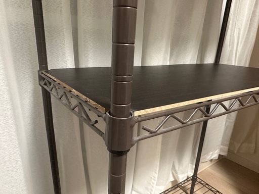 ルミナスノワール 幅約75cm  棚板ボード3枚