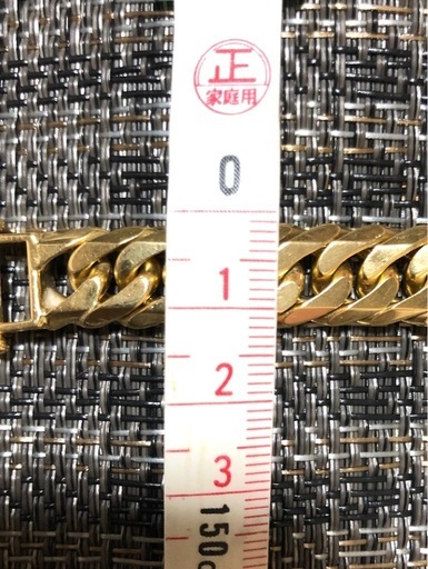 18金6面W喜平ネックレス200g60cm  　【造幣局検定刻印入り】