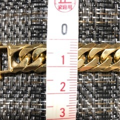 18金6面W喜平ネックレス200g60cm  　【造幣局検定刻印入り】の画像