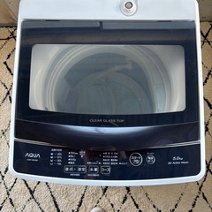 AQUA 洗濯機　AQW-G5NJ R-108の画像