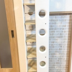 2万で購入❗️回転式の本棚！回転コミックラック 7段タイプ ホワイト（CDラック・DVDラック・雑貨収納ラックの画像