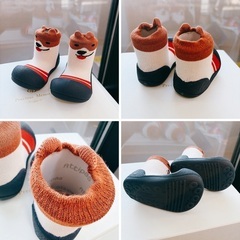  ソックスシューズ ベビー シューズソックス ベビー靴 ファーストシューズ ベビーソックス あかちゃん 出産祝いの画像